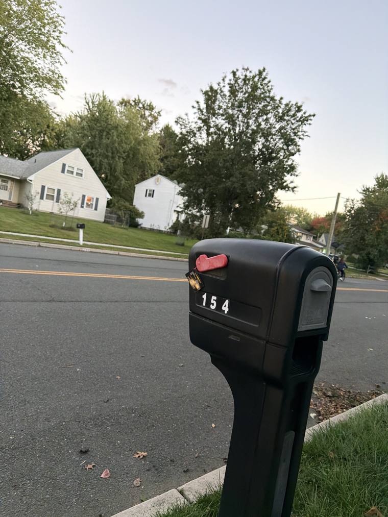 Mailbox 154 on Dr. UV's walk