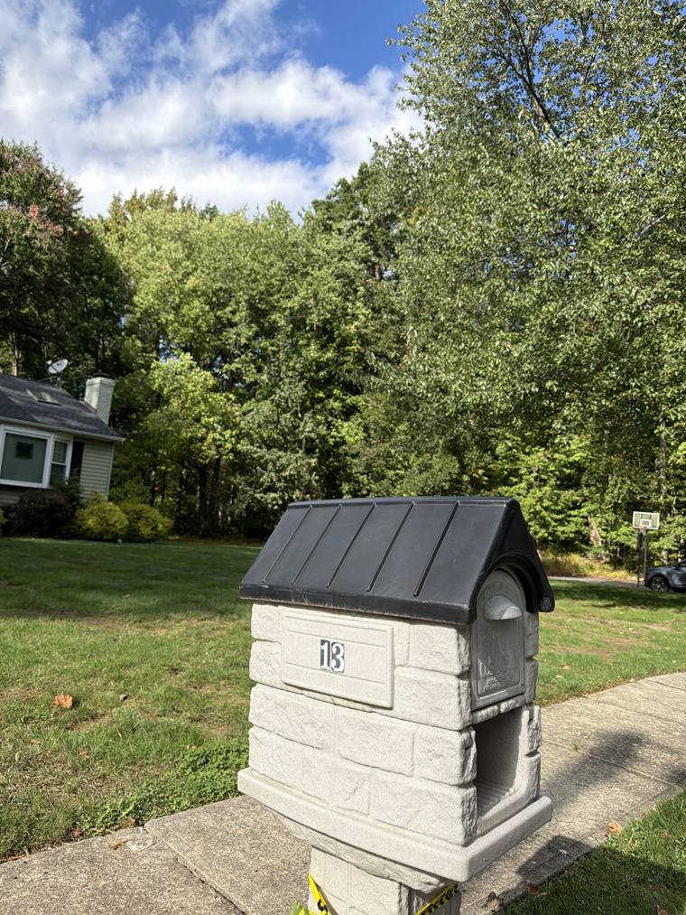 Mailbox 13 on Dr. UV's walk