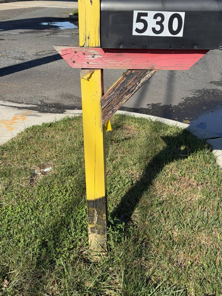 Mailbox 530 on Dr. UV's walk
